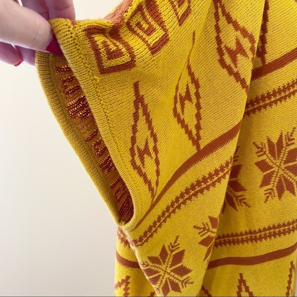 Kye Mi Open Front Aztec Print Cardigan - S - Picture 3 of 7
